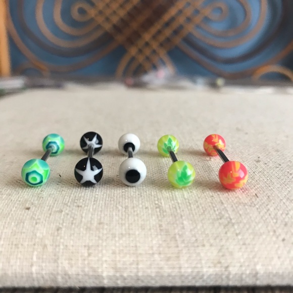 14g Tongue Ring - Picture 2 of 5